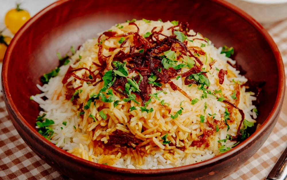 Butter Chicken Biryani