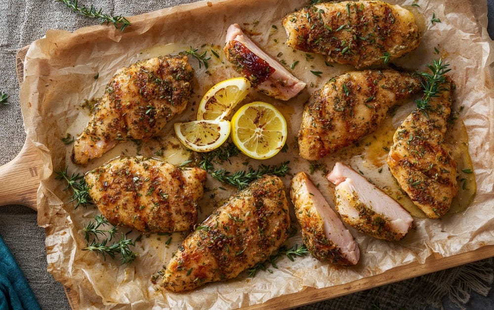 Crispy Herb Crusted Chicken (Texas Roadhouse Copycat) Herb Crusted Chicken