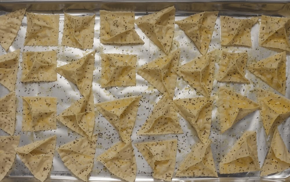 Baked Wonton Chips