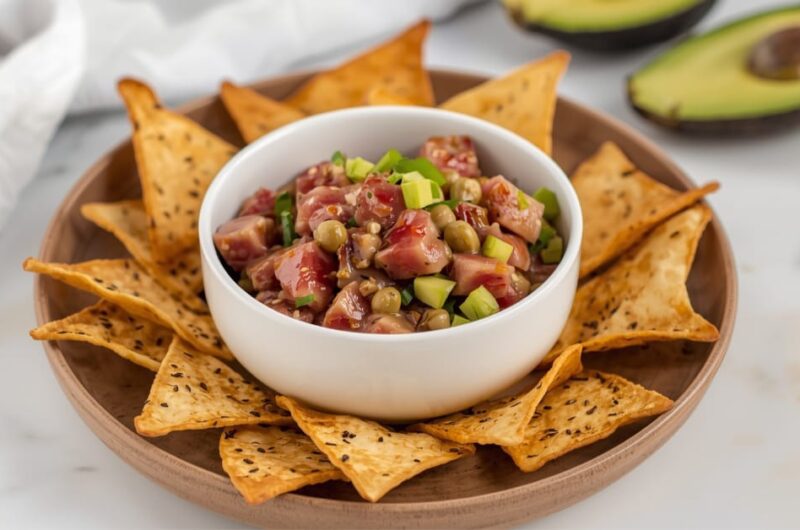 Better Than Fried! Crispy Baked Wonton Chips in Minutes