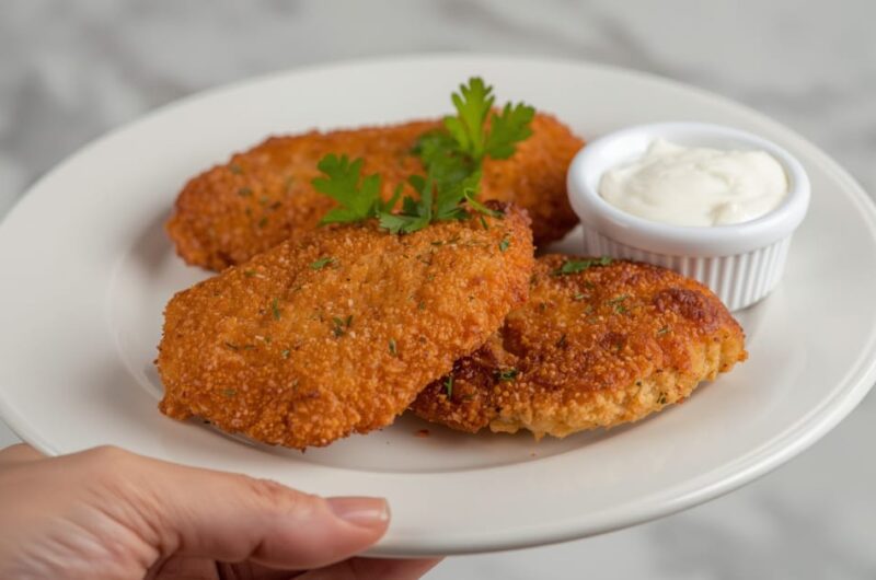 Restaurant Quality Fried Chicken Breast Recipe in Your Kitchen