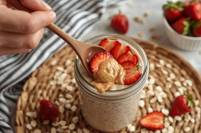 Overnight Oats with Water – Easy Healthy Breakfast