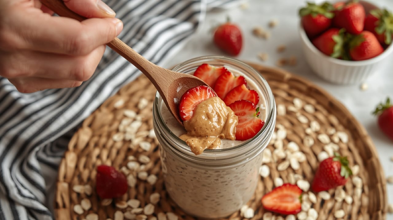 Overnight Oats with Water – Easy Healthy Breakfast