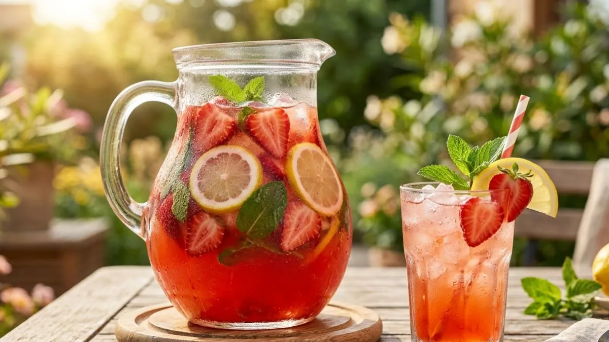 Strawberry Lemonade Recipe – Fresh, Easy & Better Than Café Strawberry Lemonade Recipe – Fresh, Easy & Better Than Café