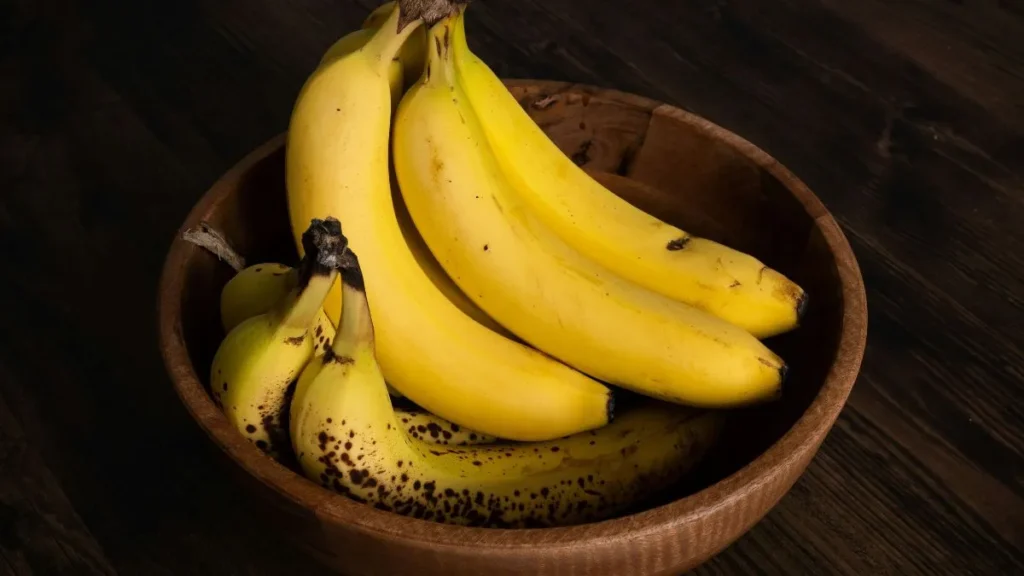 Ripe bananas used in banana bread recipe self rising flour